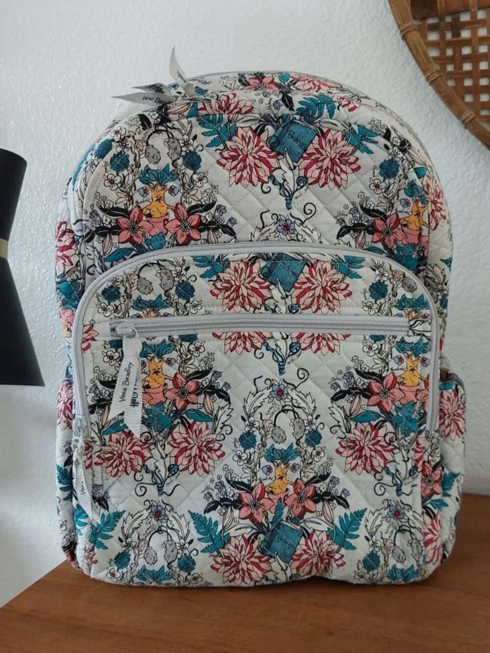 Harry Potter Vera Bradley backpack herbology with floral and botanical design fe